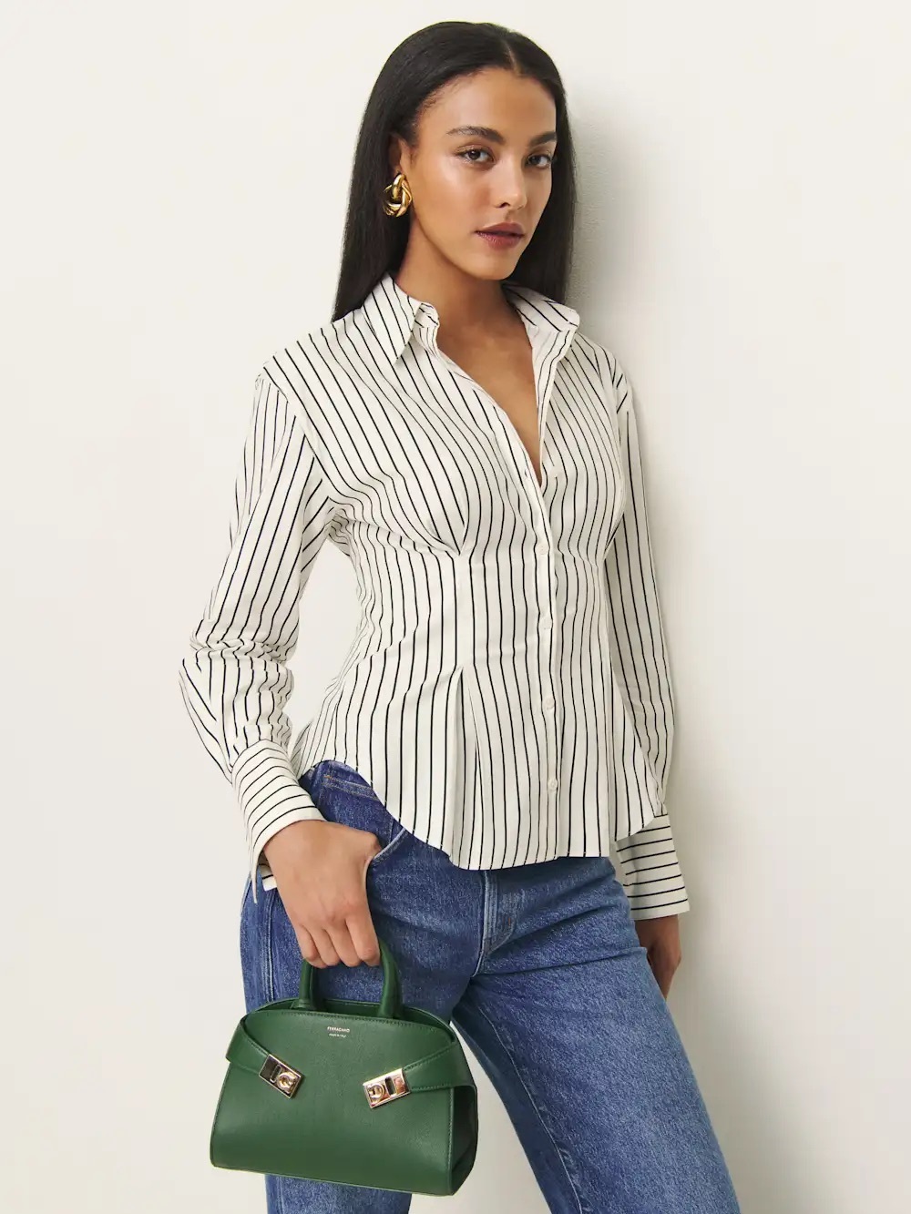 Reformation Becker shirt